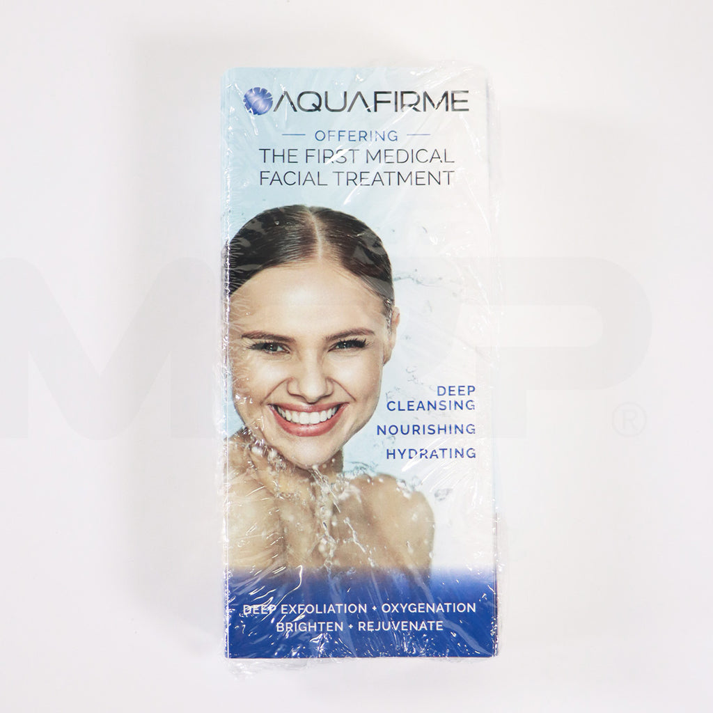 Aquafirme by Aesthetic Management Partners Facial Treatment Information Brochure x50