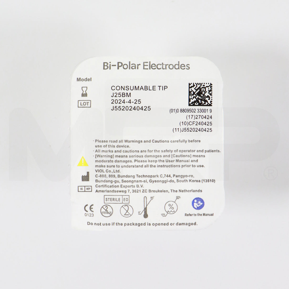 Sylfirm X X-25 Bi-Polar KR Electrode Microneedling Consumable Tips 10PK EXP 04/24/2027