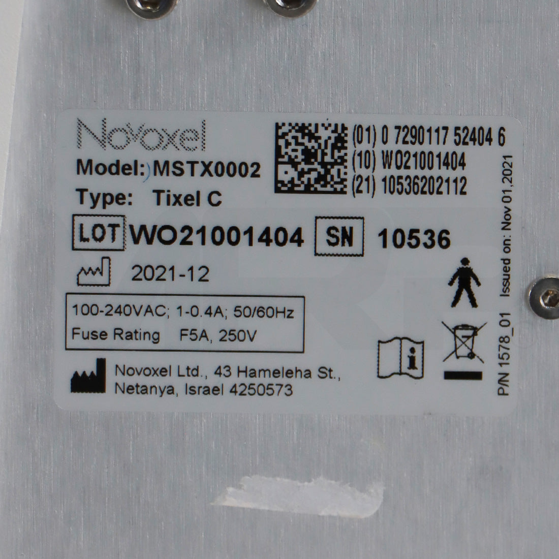 2021 Novoxel Tixel C Skin Rejuvenation Non-Invasive Tightening Wrinkle Treatment MSTX0002