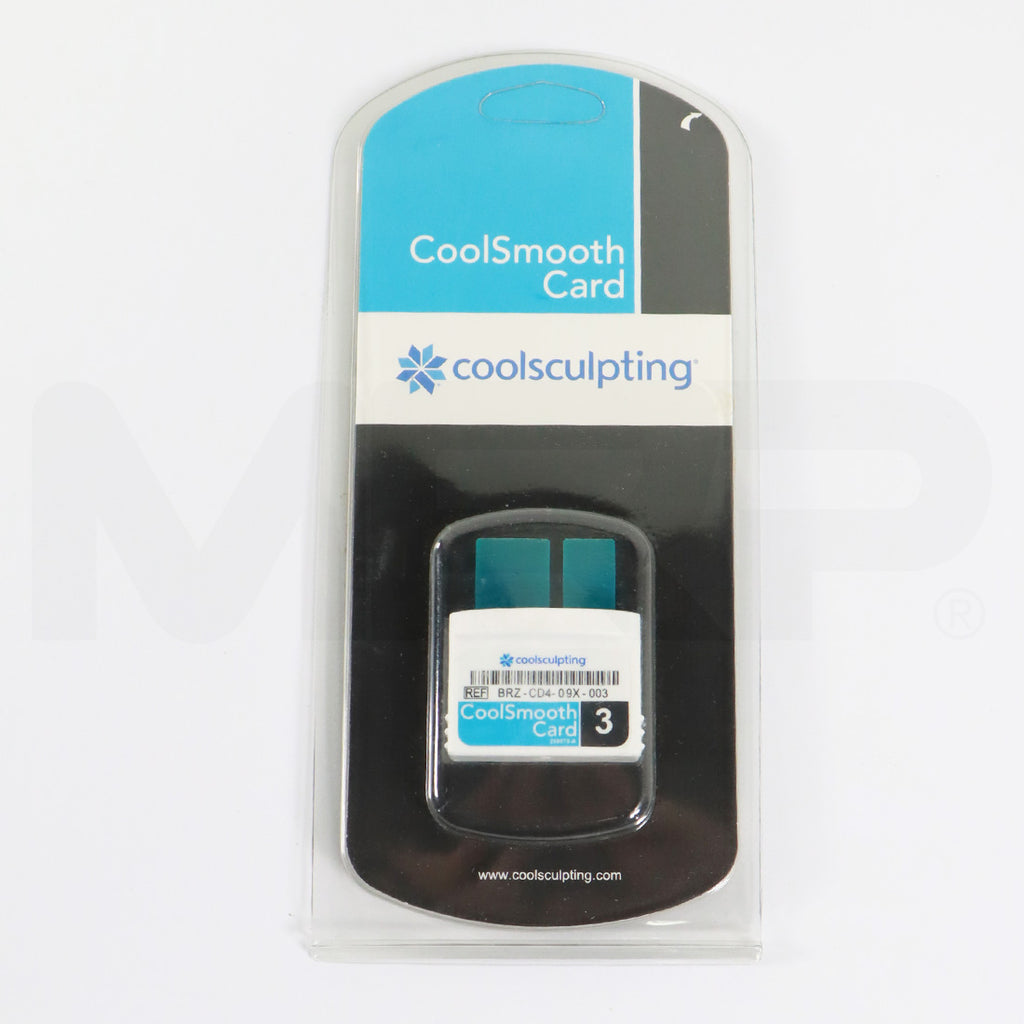 Zeltiq CoolSculpting CoolSmooth Card BRZ-CD4-09X-003 3x Cycle