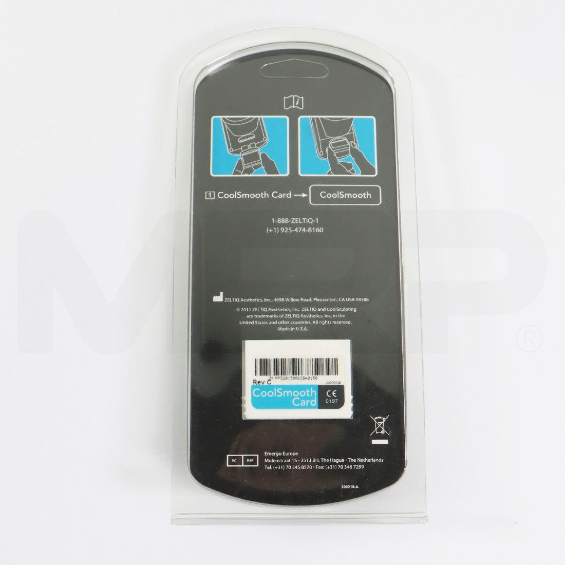 Zeltiq CoolSculpting CoolSmooth Card BRZ-CD4-09X-003 3x Cycle
