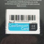 Zeltiq CoolSculpting CoolSmooth Card BRZ-CD4-09X-003 3x Cycle