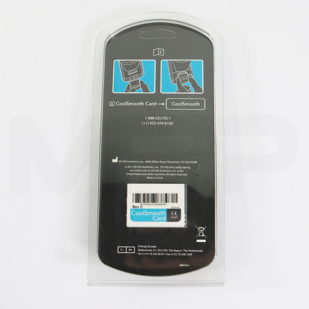 Zeltiq CoolSculpting CoolSmooth Card BRZ-CD4-09X-001 1x Cycle
