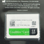 Zeltiq CoolSculpting CoolMini Card BRZ-CD4-02X-003 3x Cycle