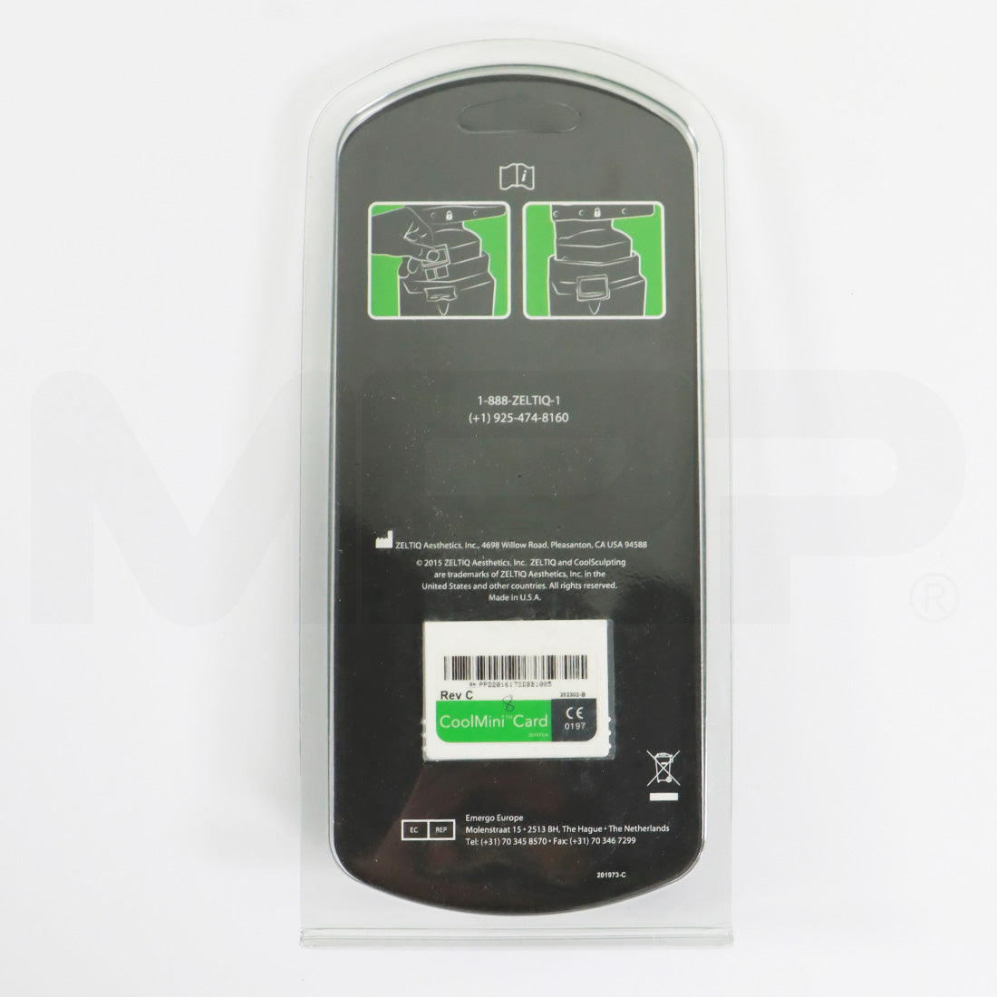 Zeltiq CoolSculpting CoolMini Card BRZ-CD4-02X-008 x8 Cycles