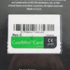 Zeltiq CoolSculpting CoolMini Card BRZ-CD4-02X-008 x8 Cycles