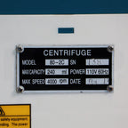 2013 Eclipse 80-2C Centrifuge Aesthetics 4000rpm Medical Lab System Device