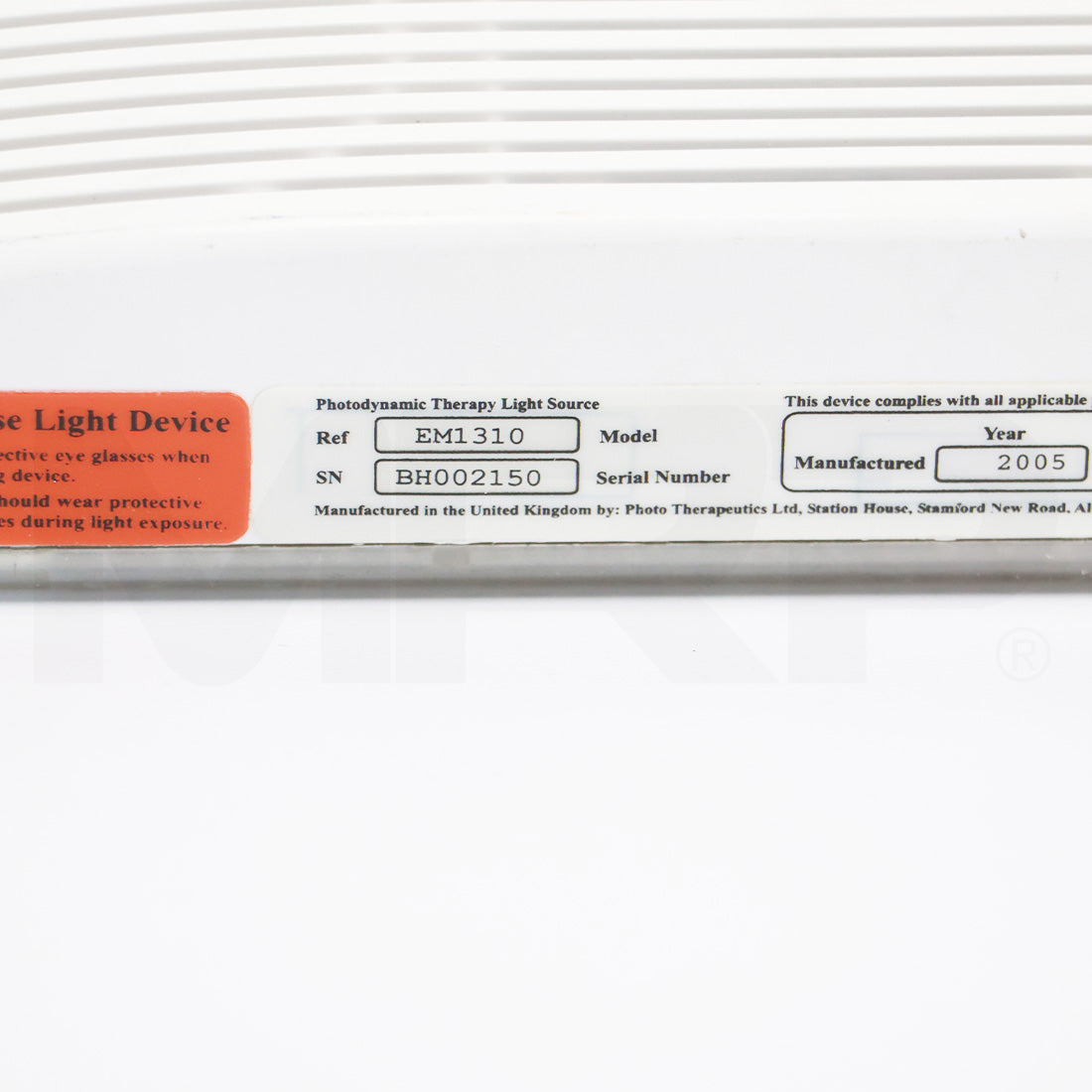 2005 OmniLux PhotoTherapeutics Blue Red Light Therapy System EM1258S