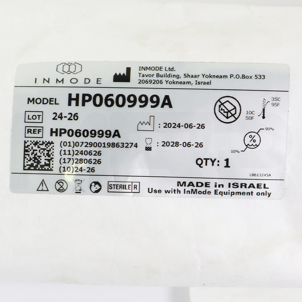 InMode AccuTite RF Handpiece HP060999A EXP 06/2028