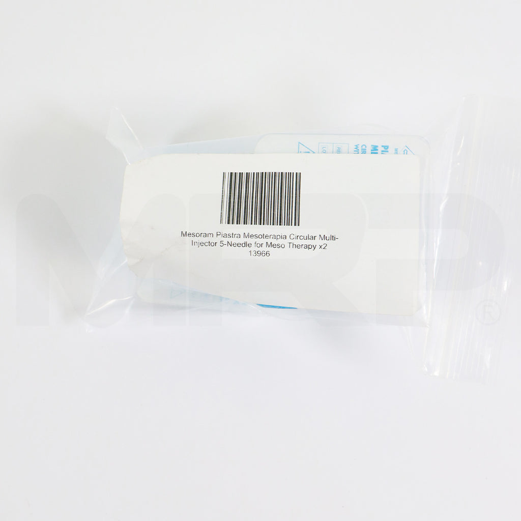 Mesoram Piastra 30G x 4mm Sterile Circular Multi-Injector 5-Needles for Mesotherapy, Single