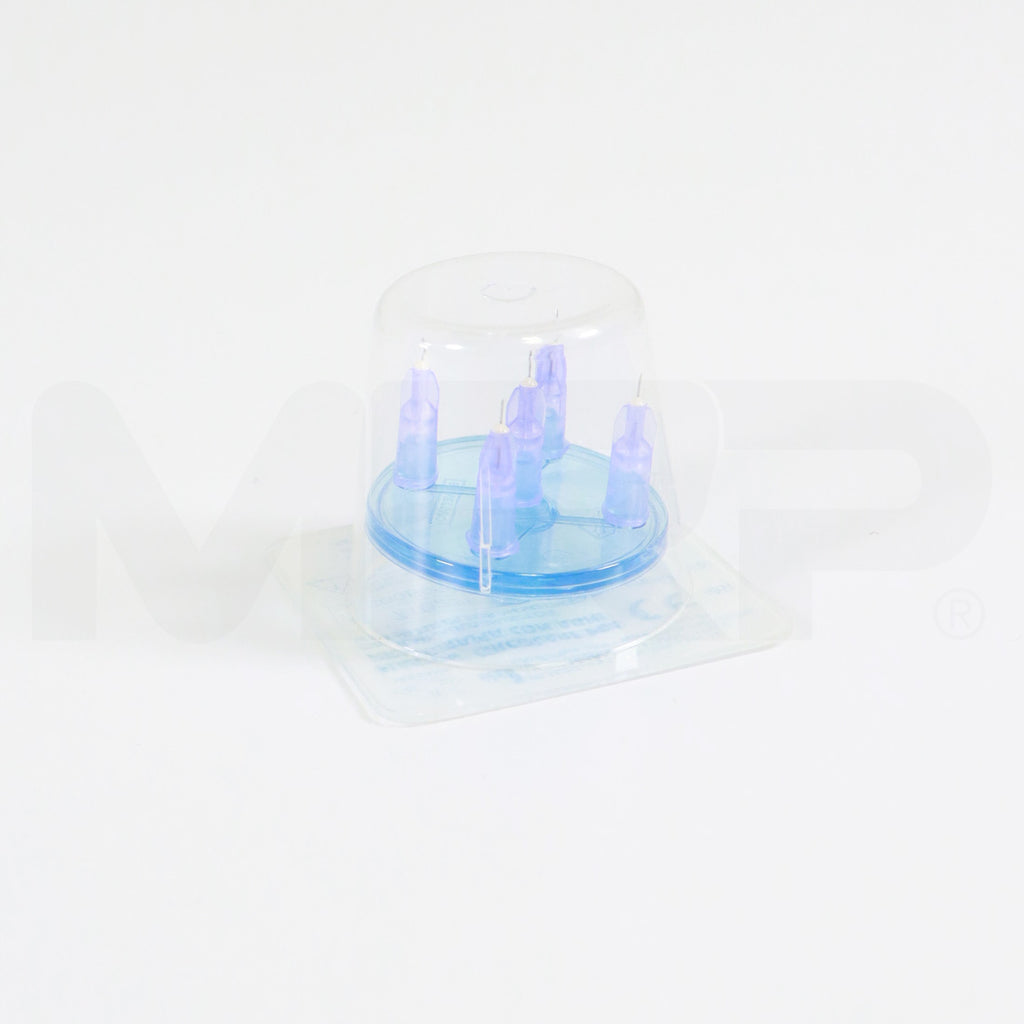 Mesoram Piastra 30G x 4mm Sterile Circular Multi-Injector 5-Needles for Mesotherapy, Single