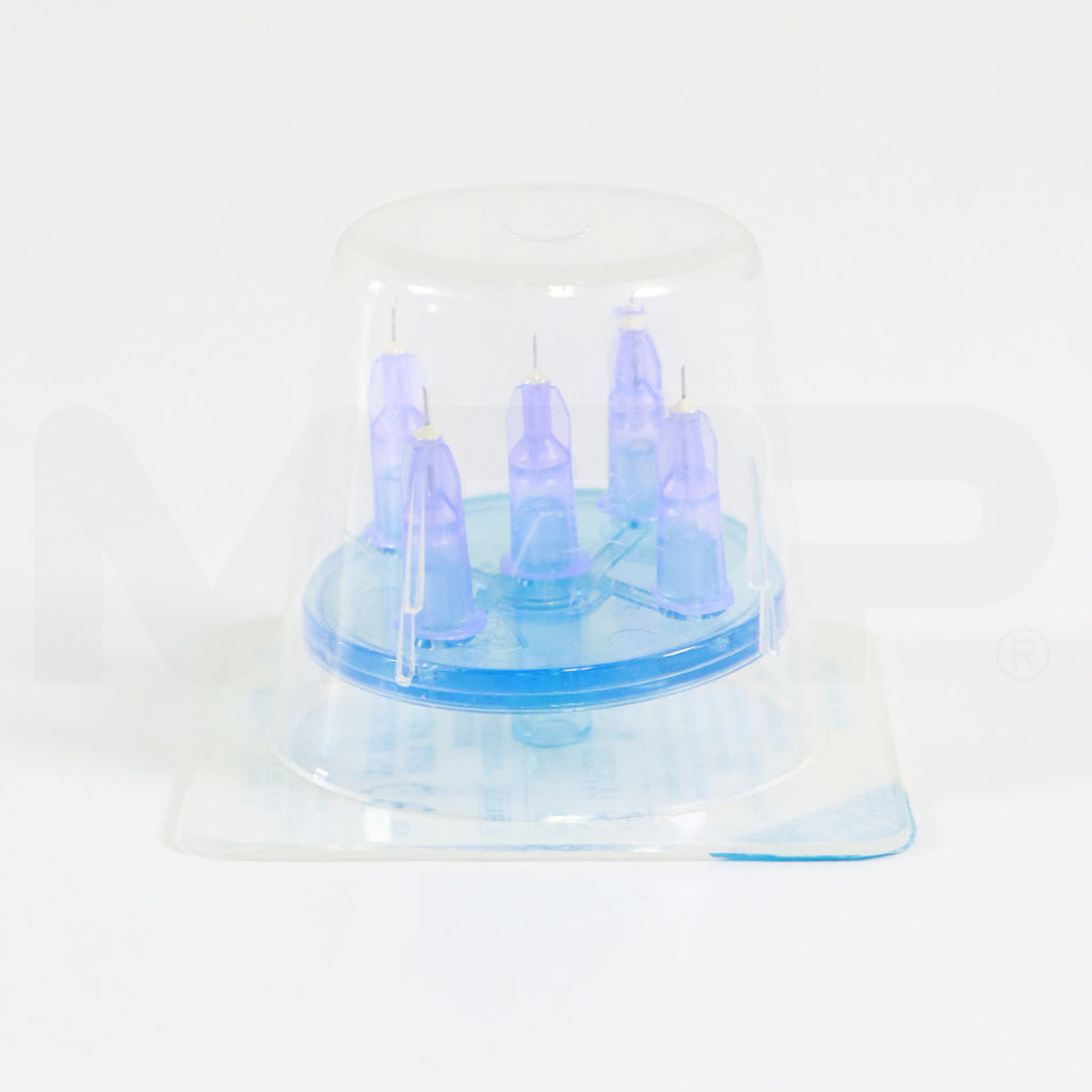 Mesoram Piastra 30G x 4mm Sterile Circular Multi-Injector 5-Needles for Mesotherapy, Single