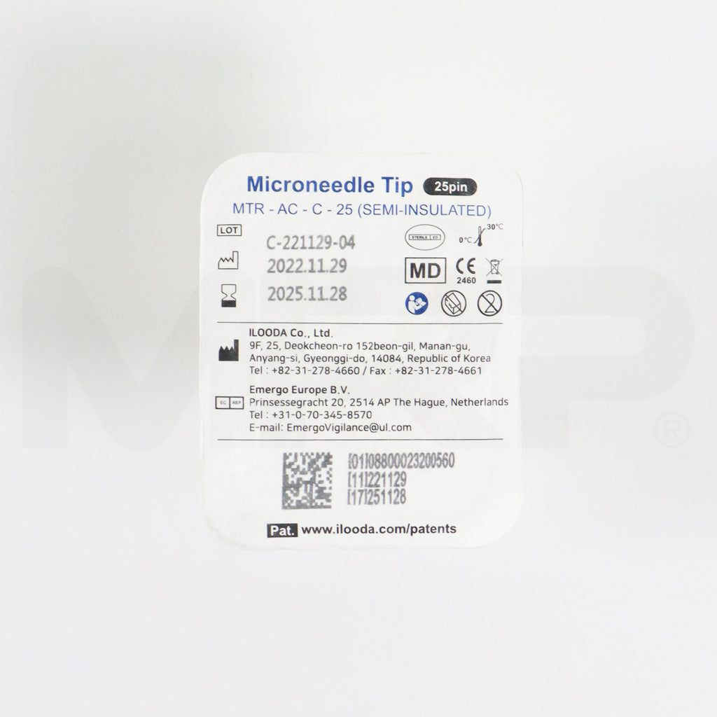 Cutera SecretRF MicroNeedle Tip 25-Pin MTR-AC-C-25 Semi-Insulated - EXP 11/2025 - Single