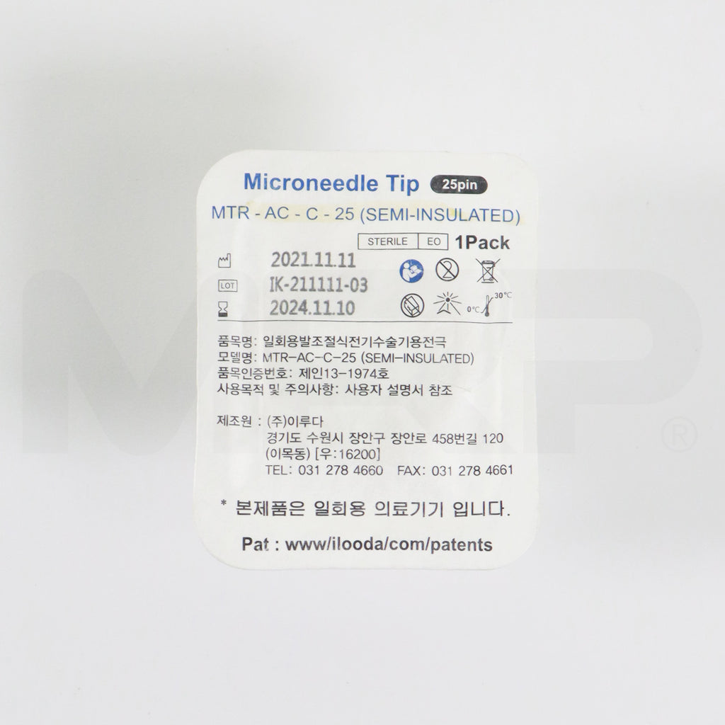 KOREAN ONLY SecretRF Tip 25-Pin MTR-AC-C-25 Semi-Insulated - EXP 11/2024 - Single