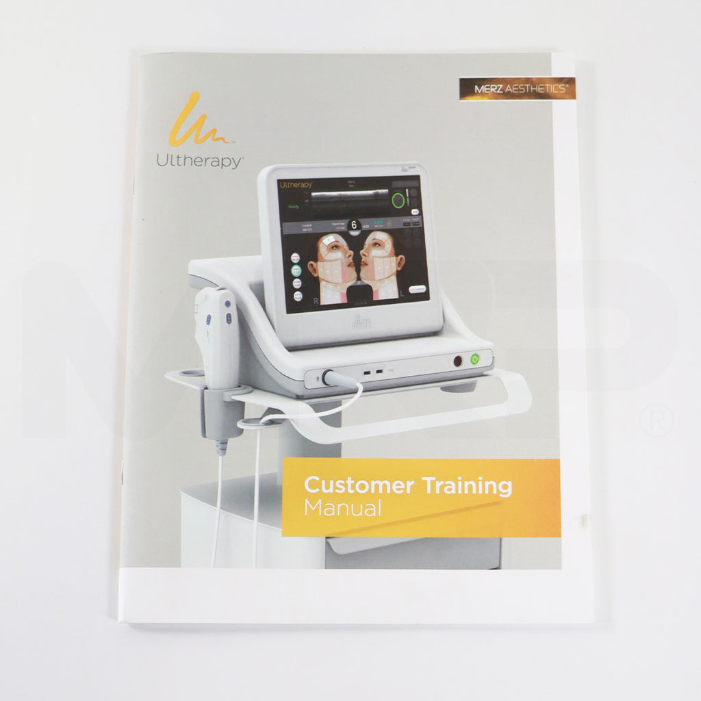 Merz Ultherapy Customer Training Guide Manual Book 1005835