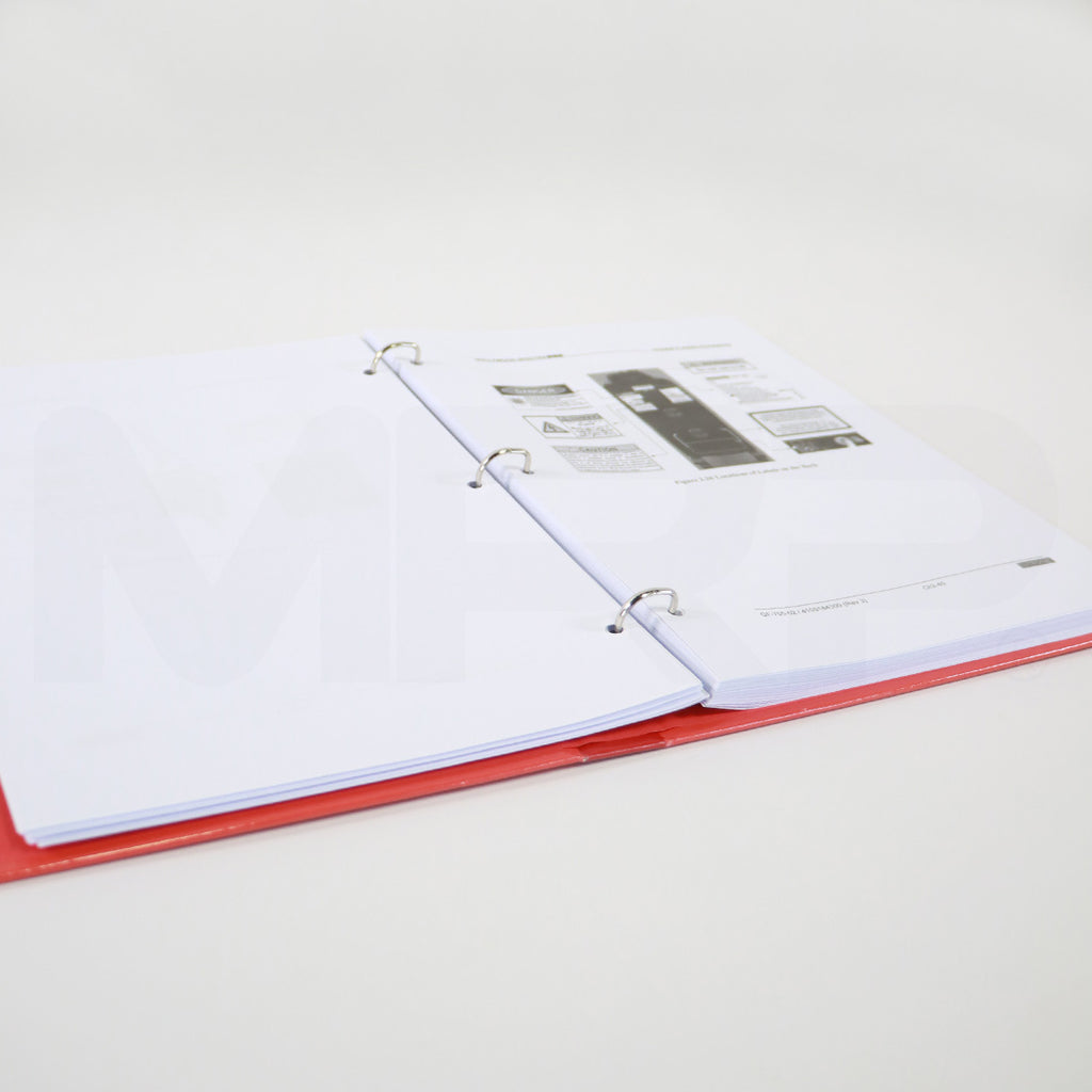 Lutronic Hollywood Spectra Operator's Manual Double Sided Color Print Hardcover