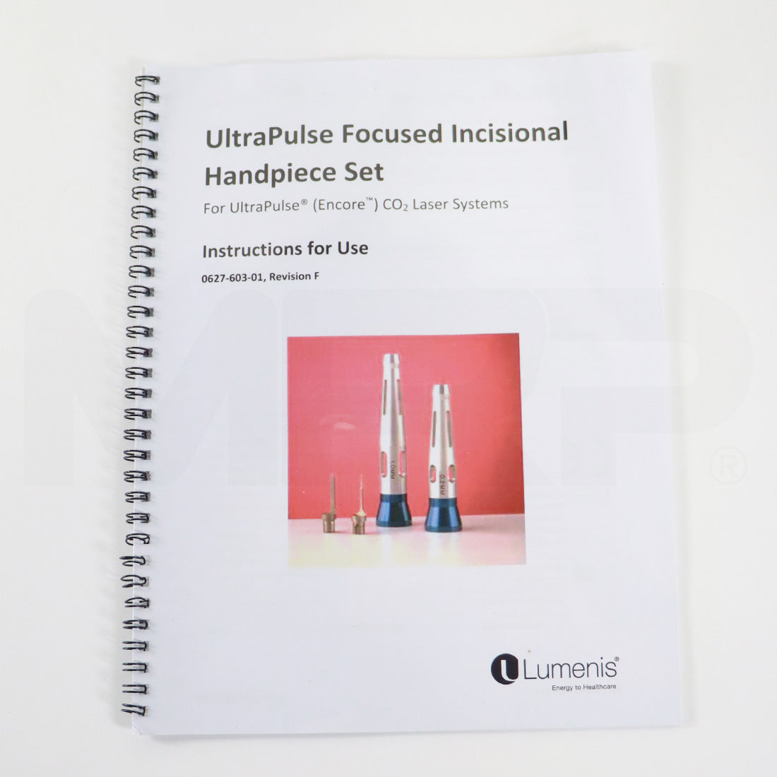 UltraPulse Focused Incisional Handpiece Set Instructions For Use