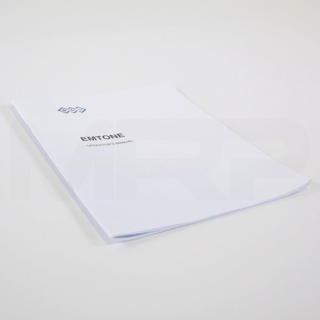 BTL Emtone Operator's Manual 084-80MANENUS01102-01