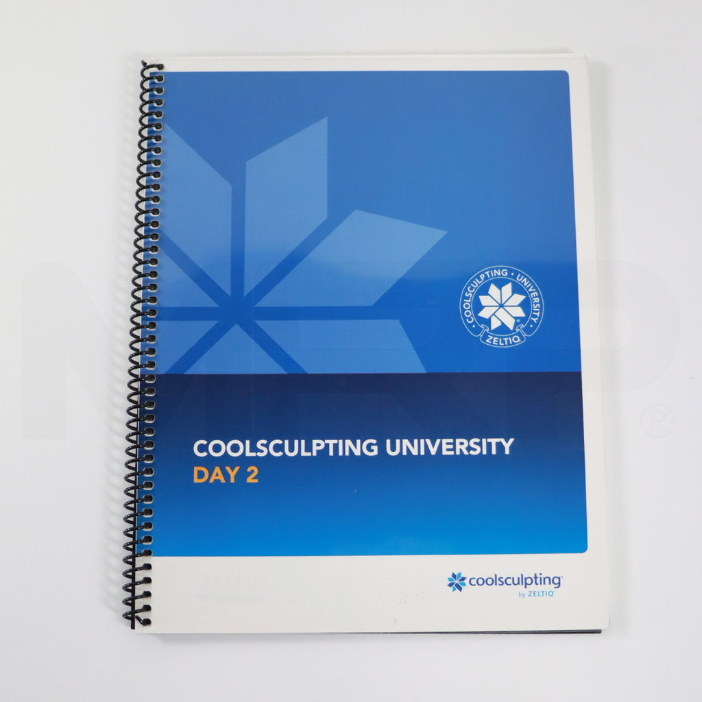 2015 Zeltiq CoolSculpting University Day 2 One Cool Sculpting Training Book