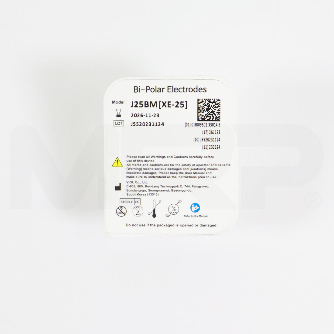 Sylfirm X Bi-Polar XE-25 KR J25BM Electrode Microneedling Tip EXP-11/23/2026