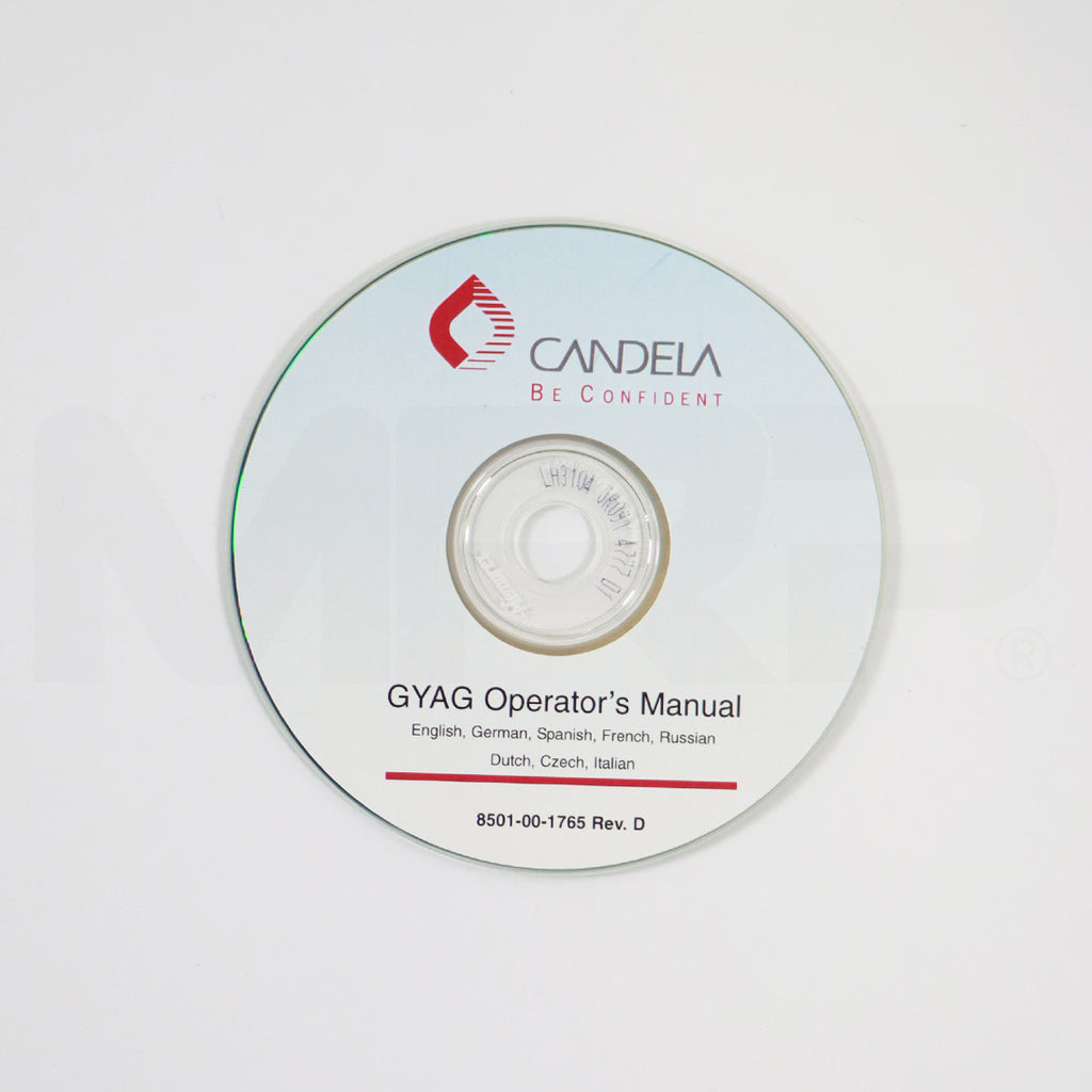 Candela Be Confident GYAG Operator's Manual 8501-00-1765 Rev. D