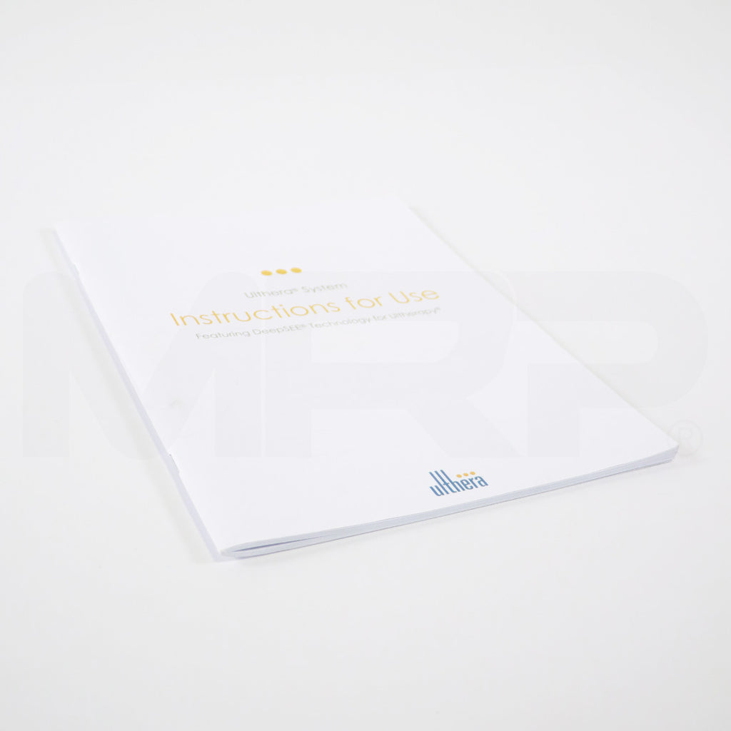 Ulthera System Featuring DeepSEE Technology for Ultherapy Instructions For Use