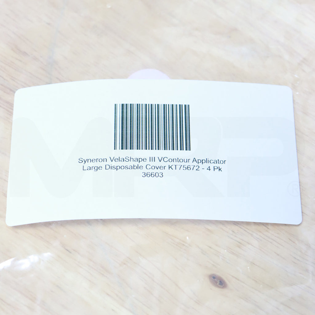 Syneron Candela VelaShape III VContour Applicator Large Disposable Cover KT75672 4-Pack