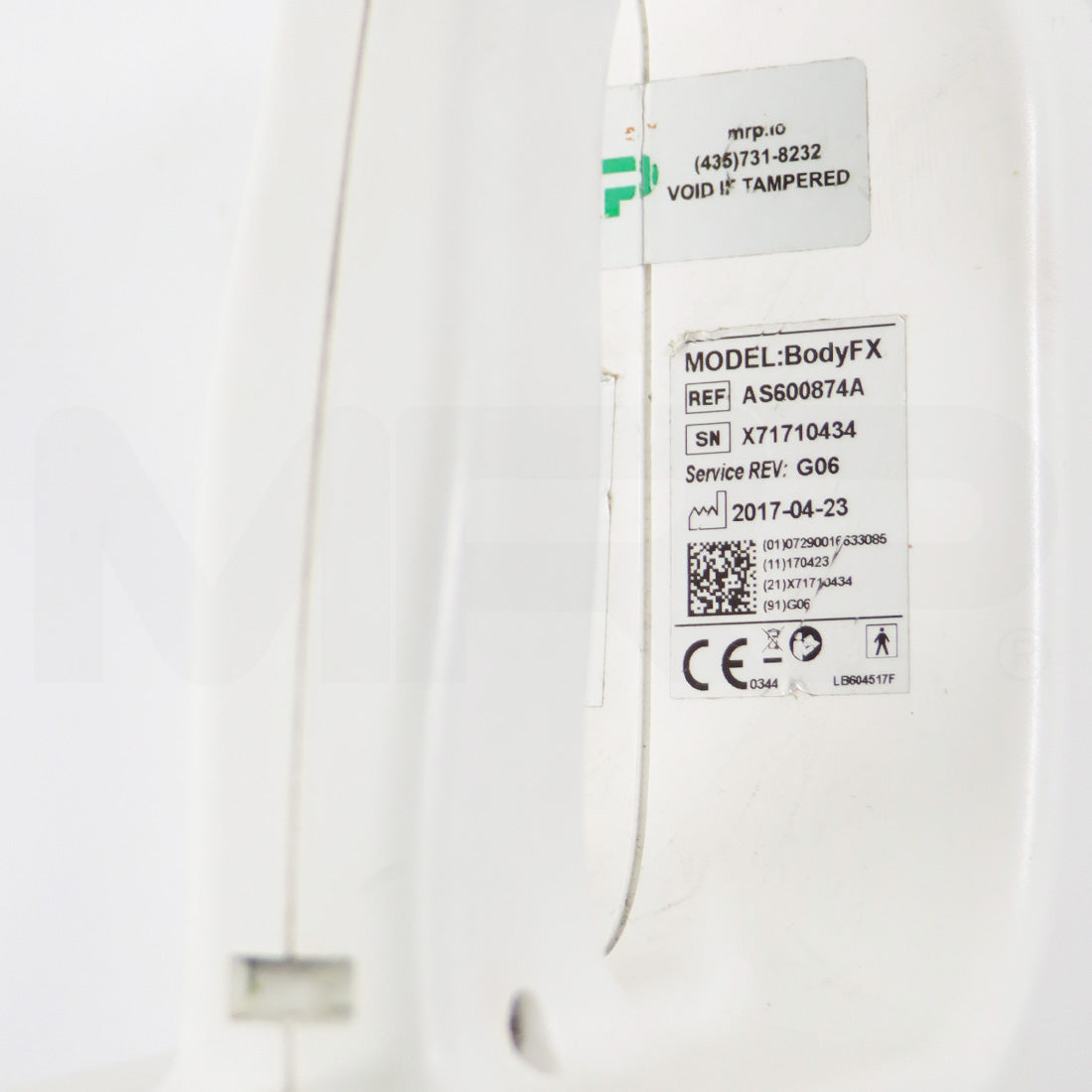 2017 InMode BodyFX Handpiece HP Applicator AS600874A Rev G06