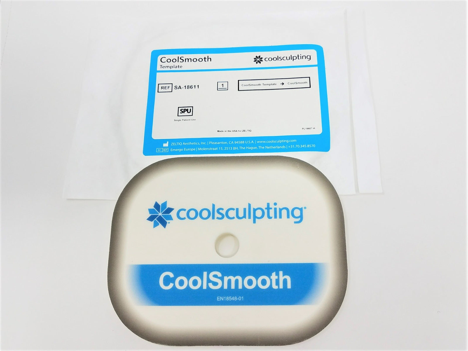 Zeltiq CoolSmooth Placement Template SA-18611 Cool Smooth CoolSculpting