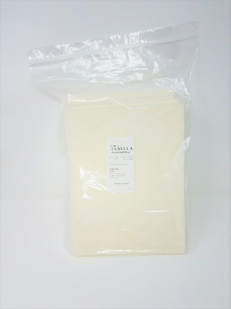 Isavela Foam Sheeting 8x11 Foam for Under Compression Garments Slings and Casts