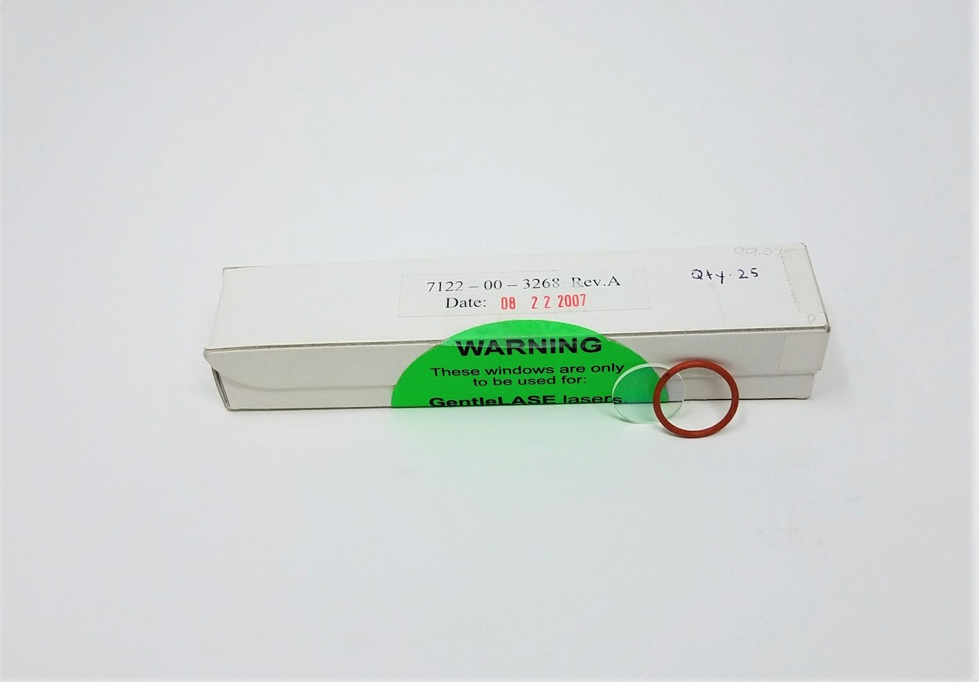 Candela Syneron GentleLase Distance Gauge Fiber Optic Window 7122-00-3268