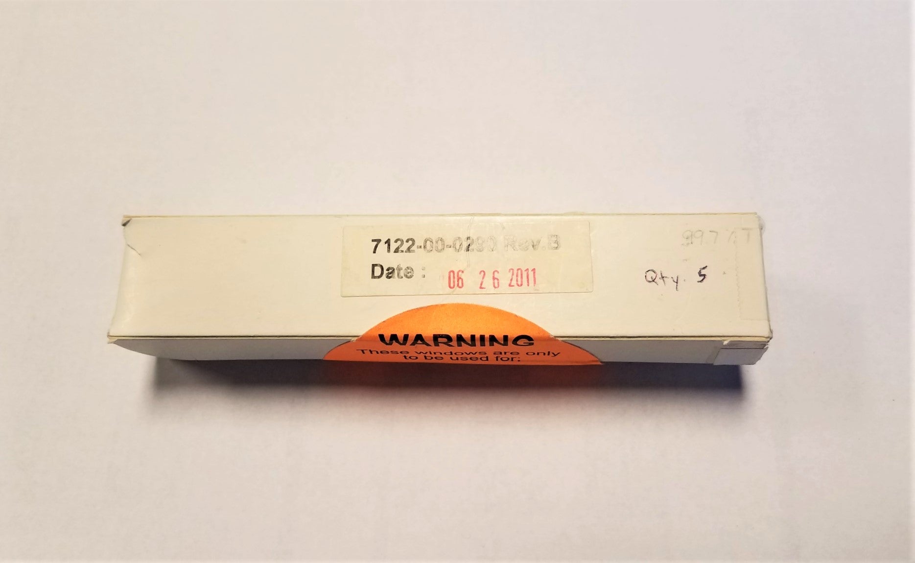 Candela Syneron VBeam1 Distance Gauge Fiber Optic Window 7122-00-0290 V Beam