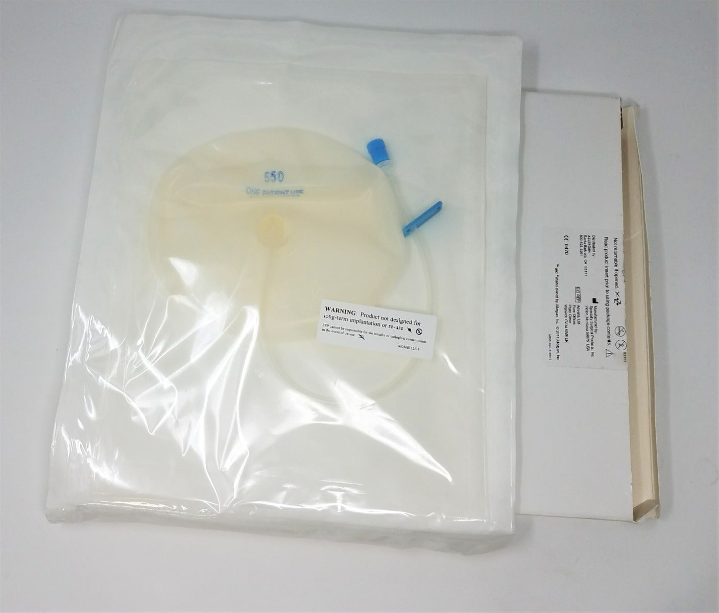 Allergan Natrelle Breast Intaoperative Sizer 450cc Saline Enhancement SZ68450