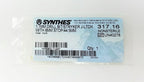 Stryker Synthes 317.16 Drill Bit J-Ltch with 6mm Stop 44.5mm UN40278