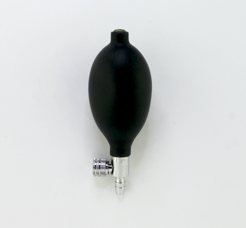 Medical Inflation Bulb with Air Release Valve Black Color - New