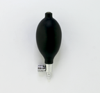 Medical Inflation Bulb with Air Release Valve Black Color - New