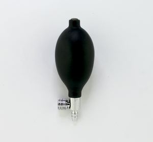 Medical Inflation Bulb with Air Release Valve Black Color - New