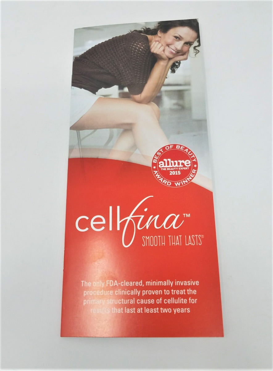 Cellfina Cellulite Product Advertising Brochure Pamphlet Handout Leaflet 50 Pack