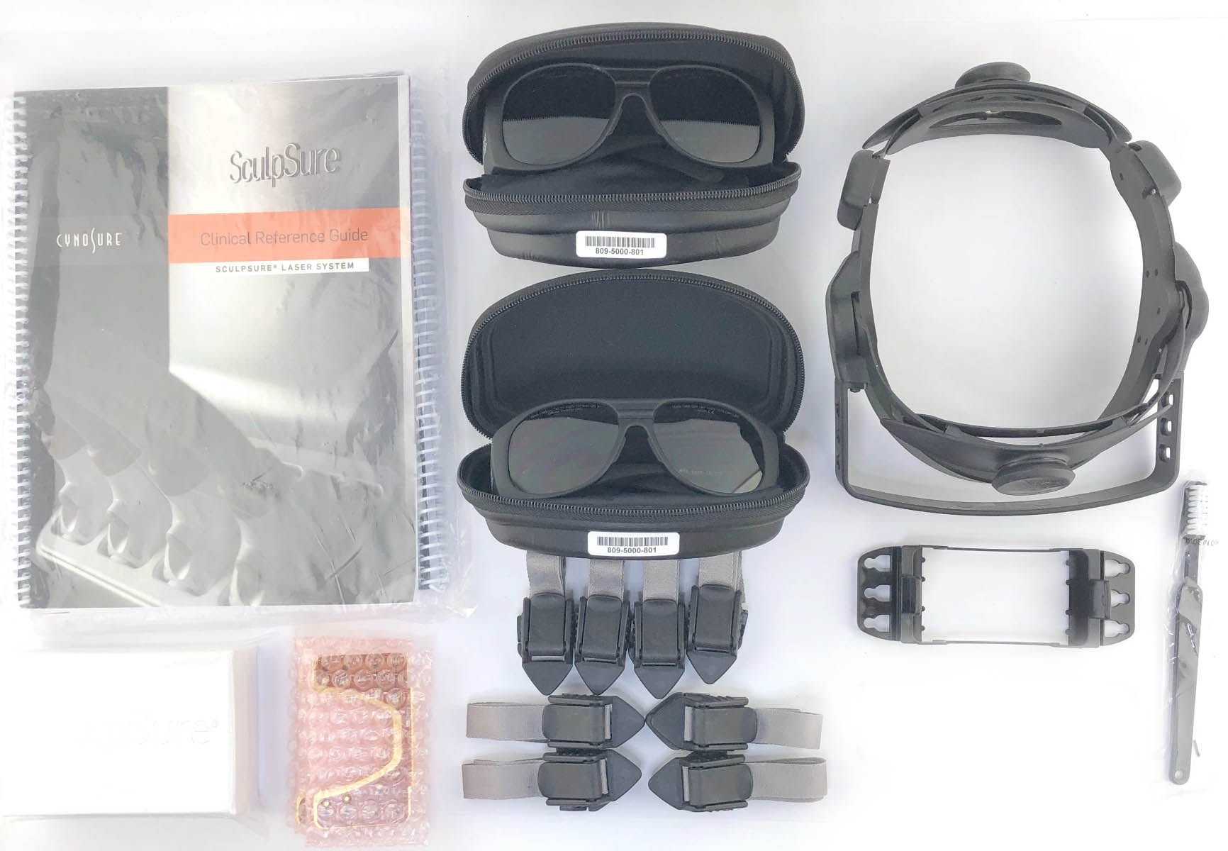 NEVER USED Cynosure SculpSure Submental Body Fat Reduction Accessories Kit