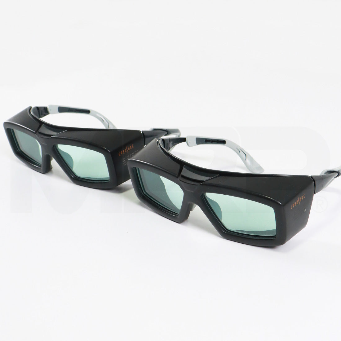 Univet Cynosure Laser Light Blue Lens Safety Glasses Pair & Case