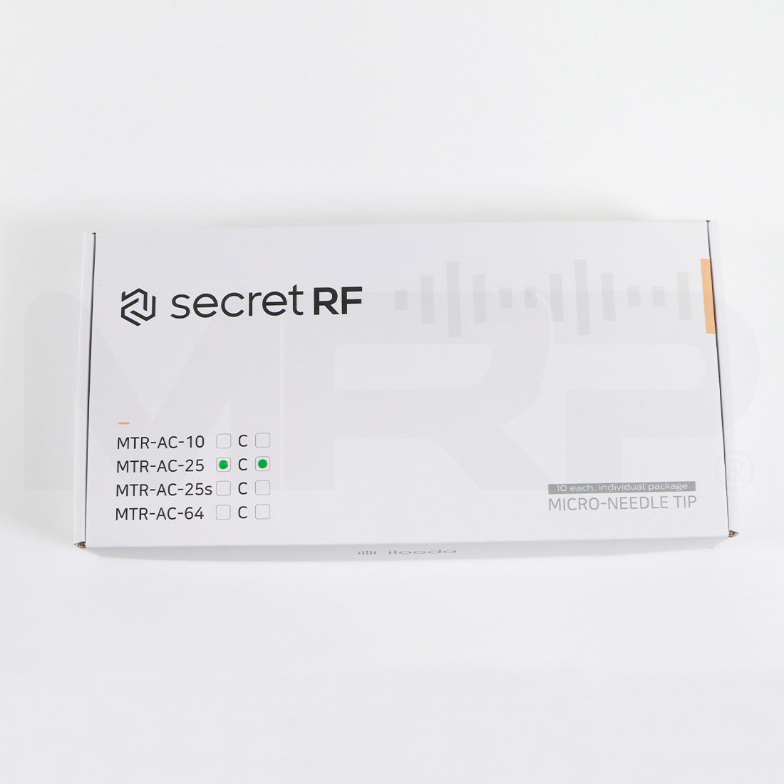 Ilooda SecretRF Microneedle Tips 25-Pin MTR-AC-C-25 Semi-Insulated, EXP 07/2027 Single