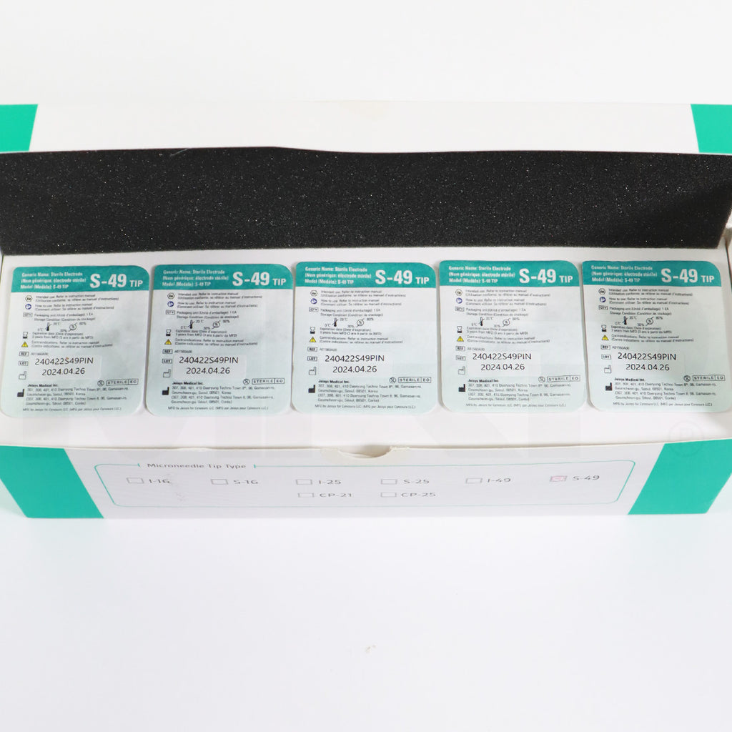 Cynosure Potenza RF S-49 Microneedling Tips 5-Pack