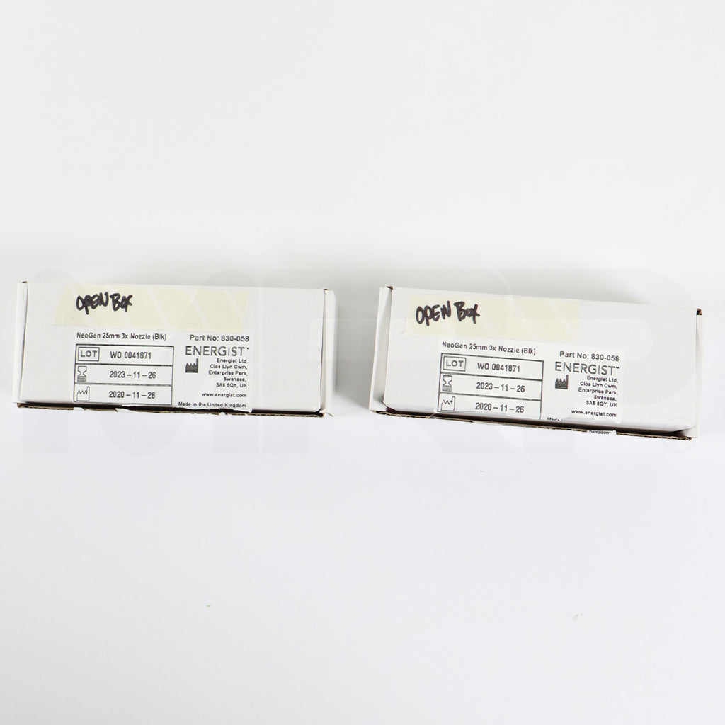 Energist NeoGen 25mm 3x Limited-Use Nozzle 830-058, EXP 11/2023