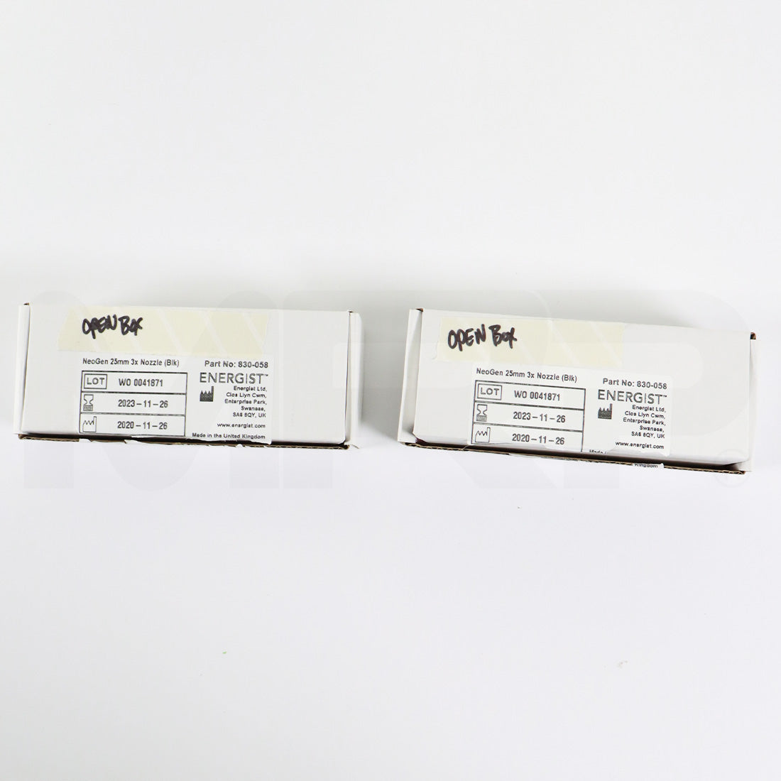 Energist NeoGen 25mm 3x Limited-Use Nozzle 830-058, EXP 11/2023