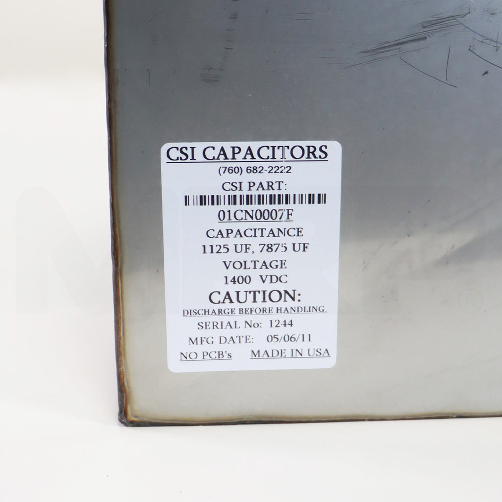 Candela GentleMax High Voltage Capacitor 1510-00-7010 01CN0007F Parts As-Is