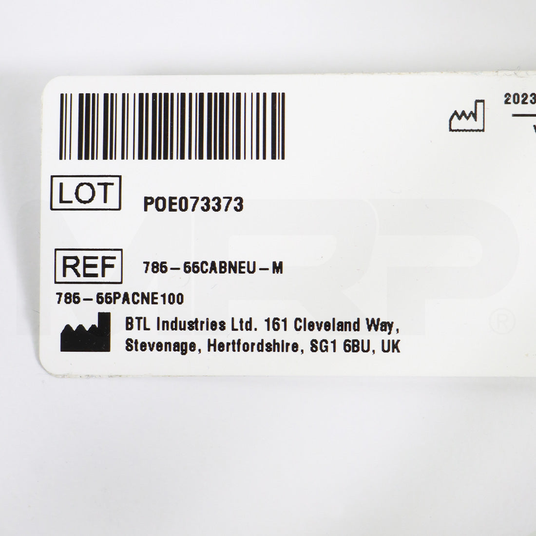 BTL EmFace Neutral Electrode Cable