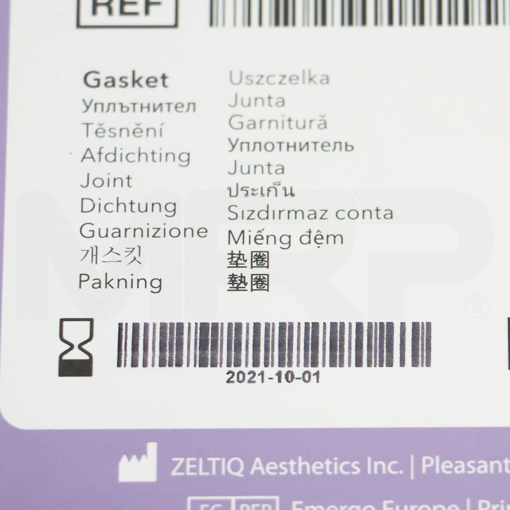 Zeltiq CoolSculpting CoolAdvantage Gasket, Exp 10/2021 8-Pack