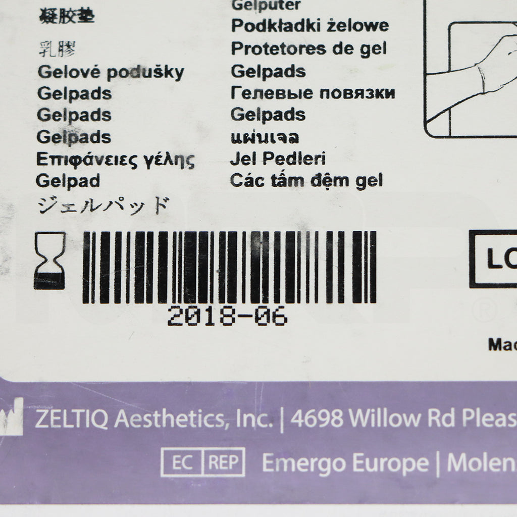 Zeltiq CoolSculpting CoolAdhesive Pad, EXP 06/2018 8-Pack