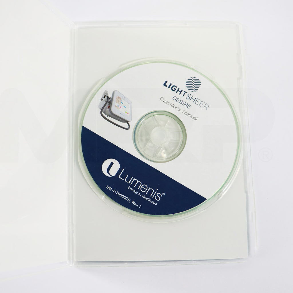Lumenis LightSheer Desire Laser Operator Manual User Guide CD UM-1170000CD REV E