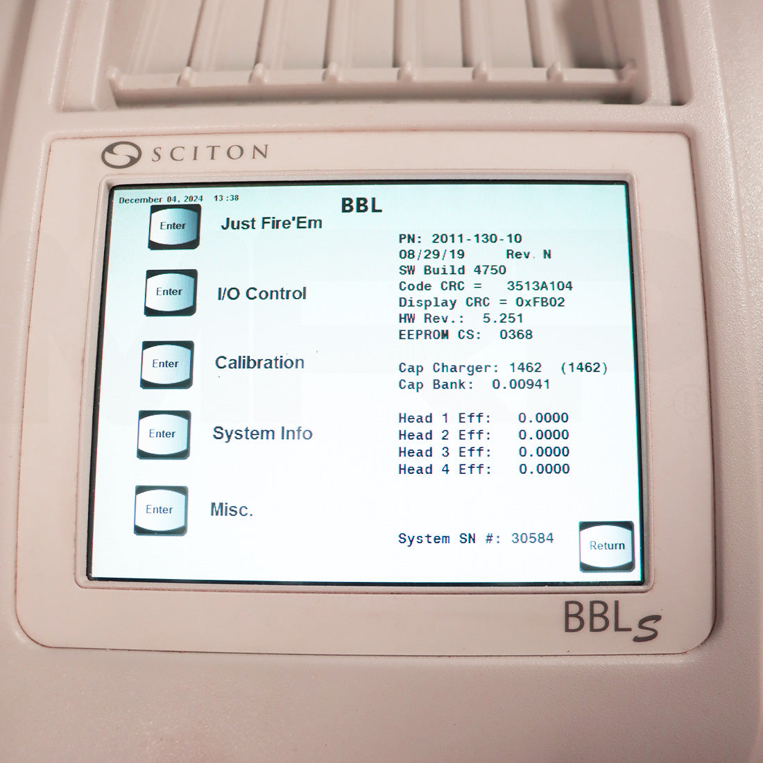 2018 Sciton Profile BBLs Laser Broadband Pigmented Lesions Vascular Manual